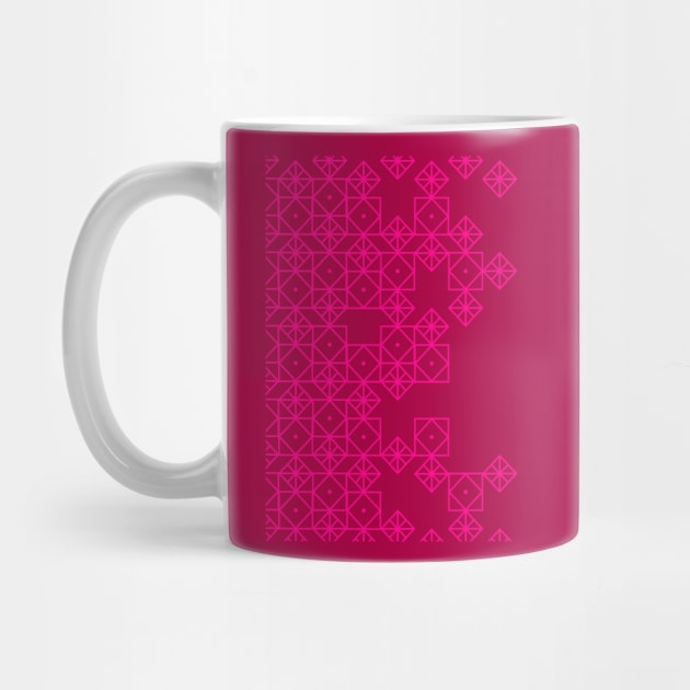 Geometric pink by CatCoq